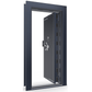 Vault Door Series | In-Swing | Right Hinge | Blue Gloss | Electronic Lock - open