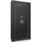 Vault Door Series | Out-Swing | Right  Hinge | Black Gloss | Electronic Lock - closed