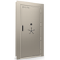 Vault Door Series | Out-Swing | Right  Hinge | Champagne Gloss | Electronic Lock - closed