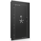 Vault Door Series | Out-Swing | Left  Hinge | Black Gloss | Mechanical Lock - closed