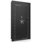 Vault Door Series | Out-Swing | Left  Hinge | Black Gloss | Electronic Lock - closed