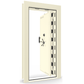 Vault Door Series | In-Swing | Right Hinge | White Marble | Mechanical Lock - open