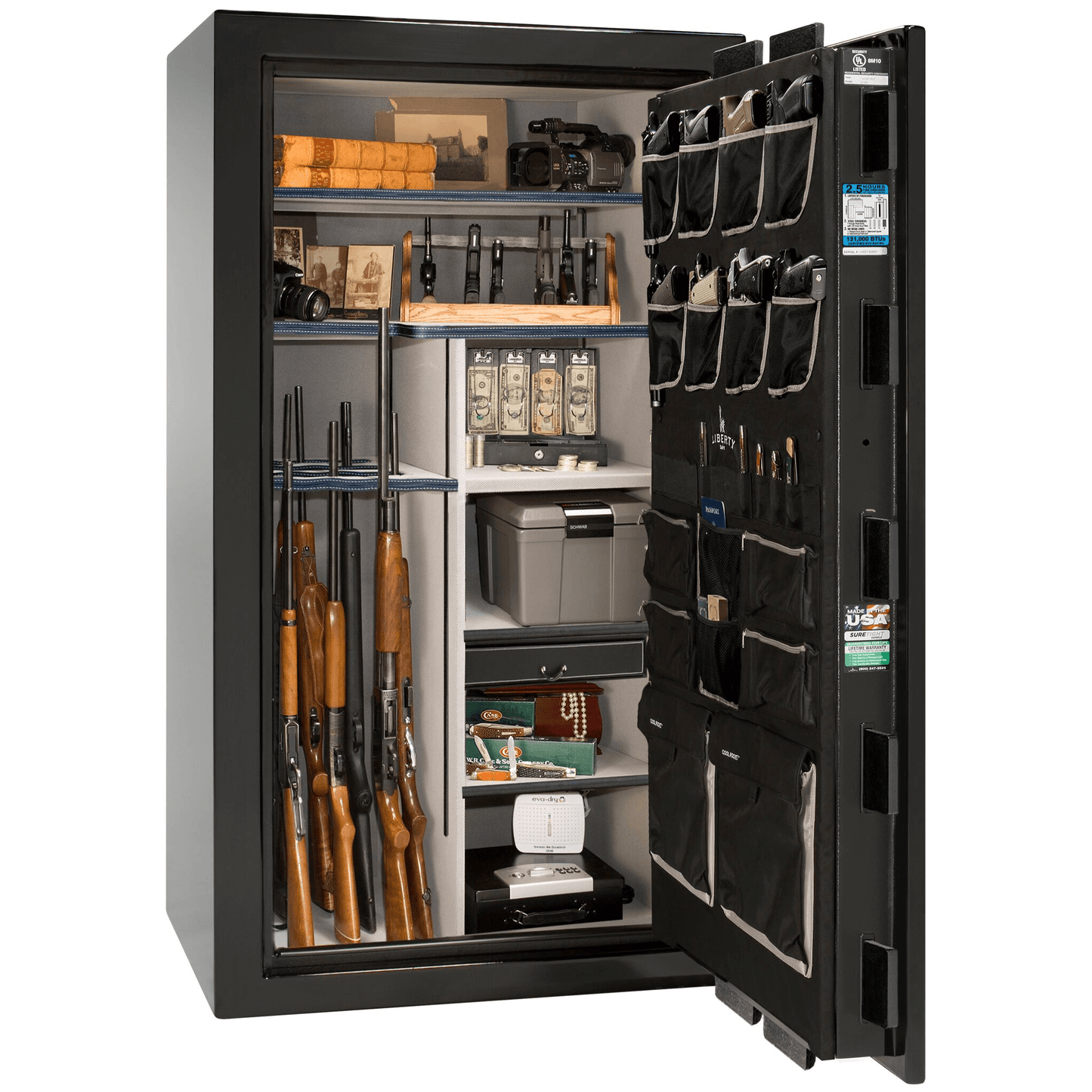 Magnum Series | Level 8 Security | 2.5 Hours Fire Protection | 50 | Dimensions: 72.5"(H) x 42"(W) x 32"(D) | Champagne 2 Tone | Electronic Lock