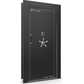 Vault Door Series | In-Swing | Right Hinge | Black Gloss | Electronic Lock - closed
