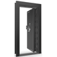 Vault Door Series | In-Swing | Right Hinge | Black Gloss | Electronic Lock - open