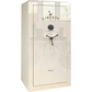 Colonial Series | Level 4 Security | 75 Minute Fire Protection | 30 | DIMENSIONS: 60.5"(H) X 36"(W) X 22"(D*) | White Gloss Black Chrome | Electronic Lock