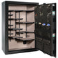 Colonial 35 | Pro Flex Interior | Level 4 Security | 75 Minute Fire Protection | Dimensions: 60.5"(H) x 42"(W) x 22"(D) | Up to 45 Long Guns | Black Gloss | Mechanical Lock - Open