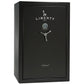 Colonial Series | Level 4 Security | 75 Minute Fire Protection | 35 | DIMENSIONS: 60.5"(H) X 42”(W) X 22"(D*) | Black Textured | Electronic Lock - closed