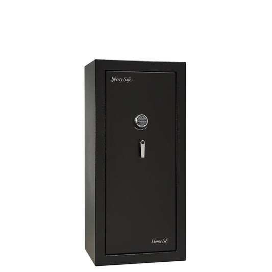 Home SE | Home Series 20 | Level 4 Security | 90 Minute Fire Protection | Dimensions: 60.5"(H) x 28"(W) x  20"(D) | Textured Black - Closed Door