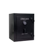 Home Series | 08 | Level 1 Security | 60 Minute Fire Protection | Dimensions: 30"(H) x 24.5"(W) x 20"(D) | Textured Black - Closed Door