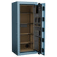 Premium Home Series | Level 7 Security | 2 Hour Fire Protection | 17 | Dimensions: 60.25"(H) x 24.5"(W) x 19"(D) | Azure Sky Gloss Limited Edition Safe Colors - Open Door