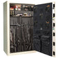 USA Series | Level 3 Security | 60 Minute Fire Rating | 50 | Dimensions: 72.5"(H) x 42"(W) x 27.5"(D) | White Gloss | Electronic Lock - open