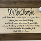 Hidden Gun Storage Cabinet We The People Constitution Preamble