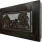 Decorative Cow Farm Wall-Mounted Secure Gun Cabinet - Gun Safe To Securely Store Your Gun & Home Self Defense Gear