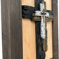 Three Layered Cross Decorative Wall-Mounted Secure Gun Cabinet